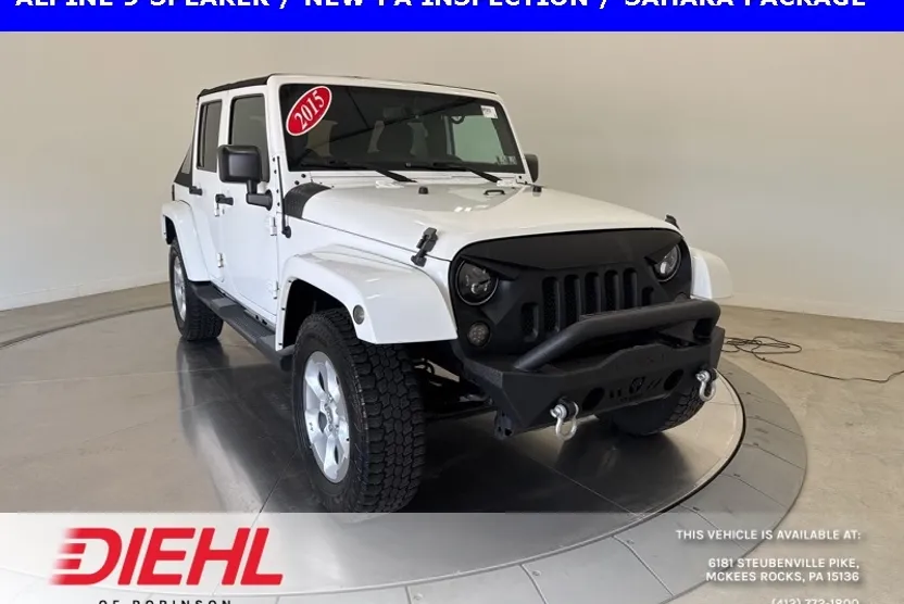 2015 Jeep Wrangler Unlimited Sahara photo 1