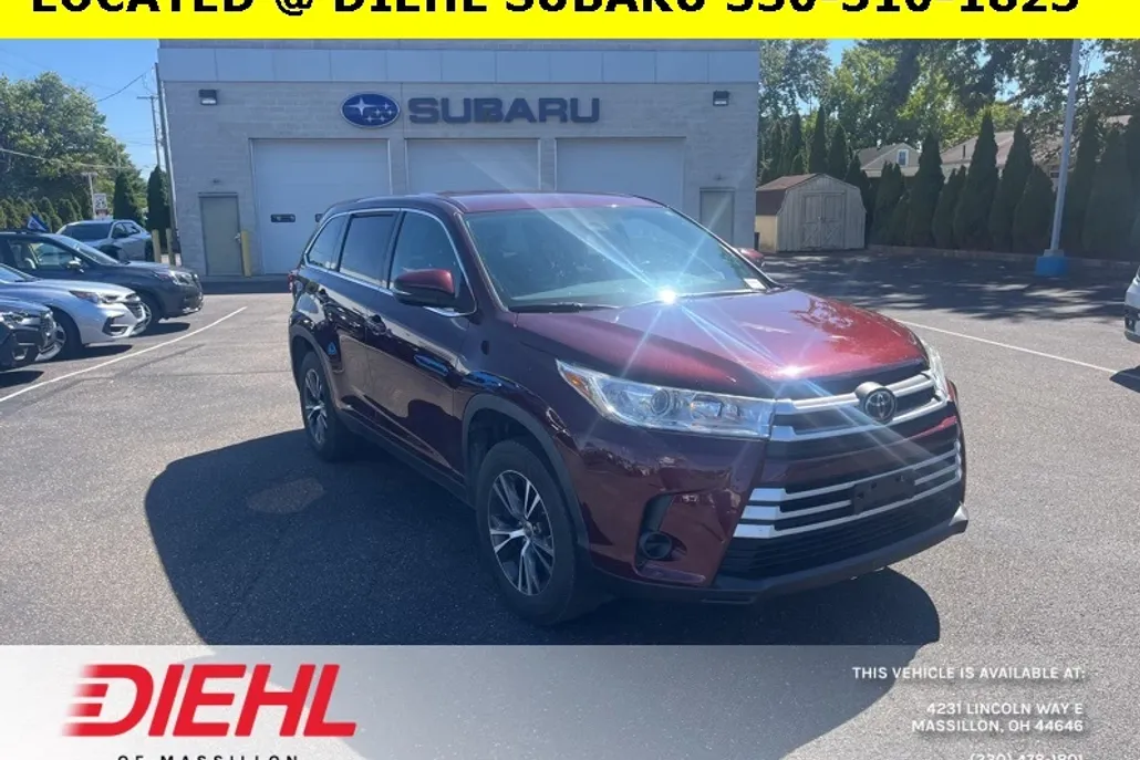 2019 Toyota Highlander LE Sport photo 1