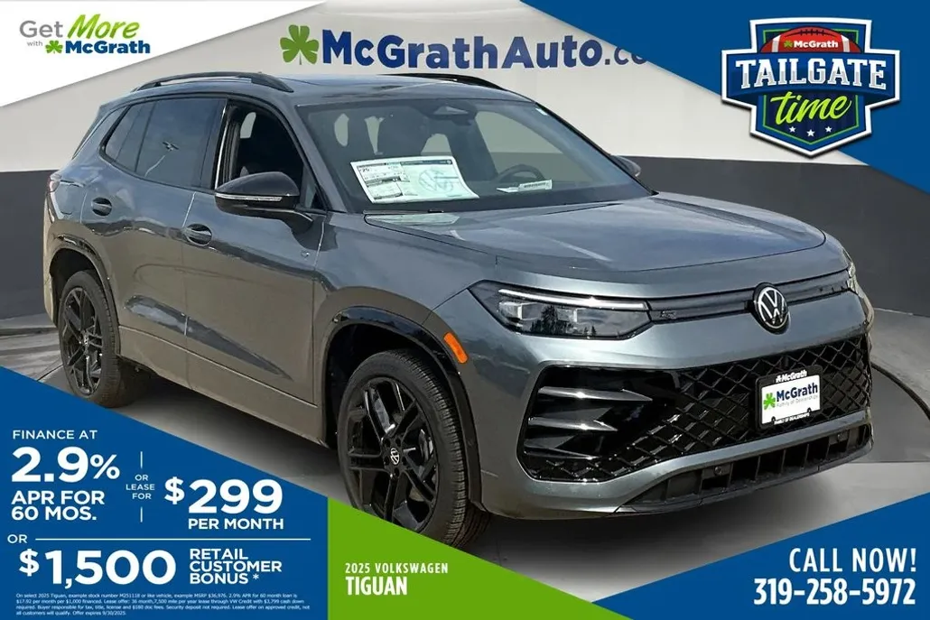 2025 Volkswagen Tiguan SE R-Line Black photo 1