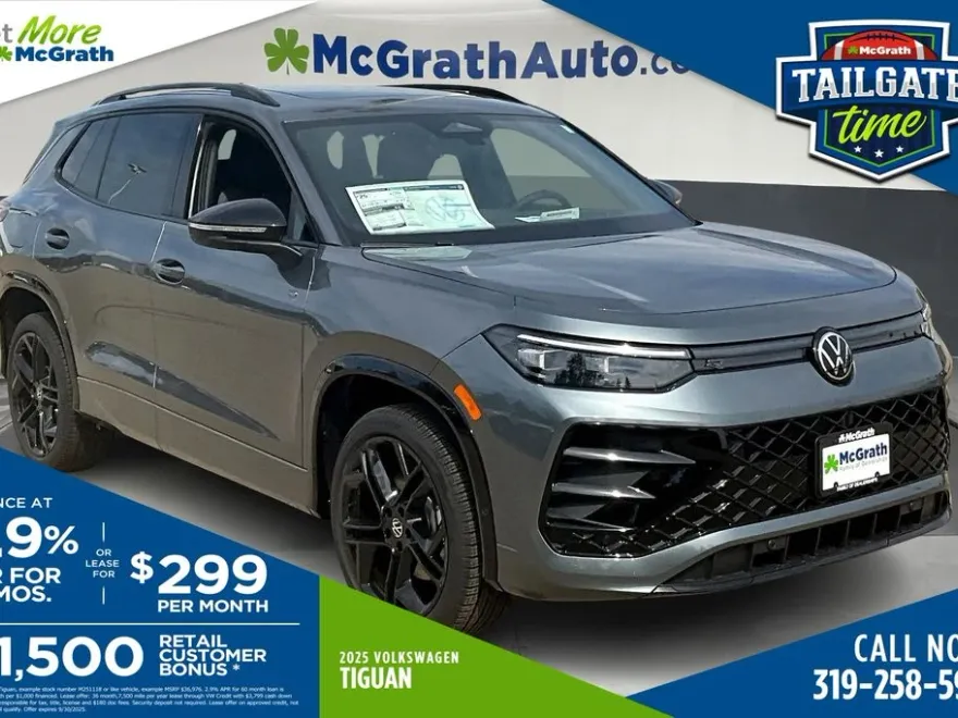 2025 Volkswagen Tiguan SE R-Line Black photo 1