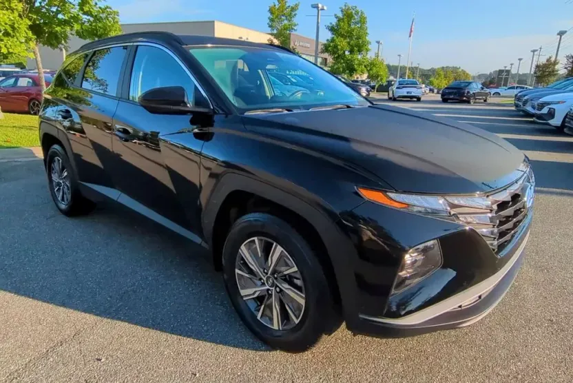 2024 Hyundai Tucson Hybrid Blue photo 1