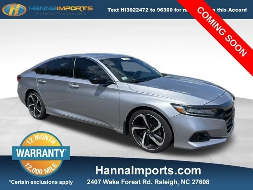 2021 Honda Accord Sport photo 1