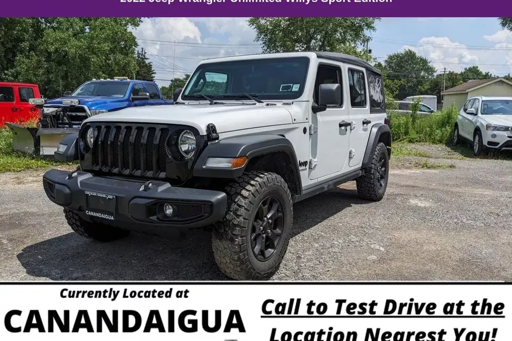 2022 Jeep Wrangler Unlimited Sport photo 1
