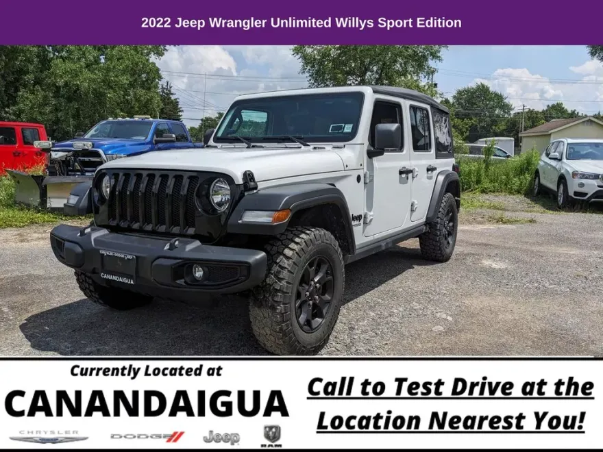 2022 Jeep Wrangler Unlimited Sport photo 1