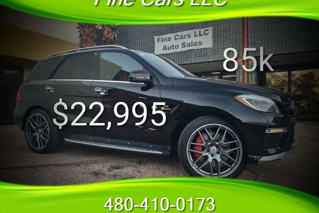 2014 Mercedes Benz ML 63 AMG photo 1
