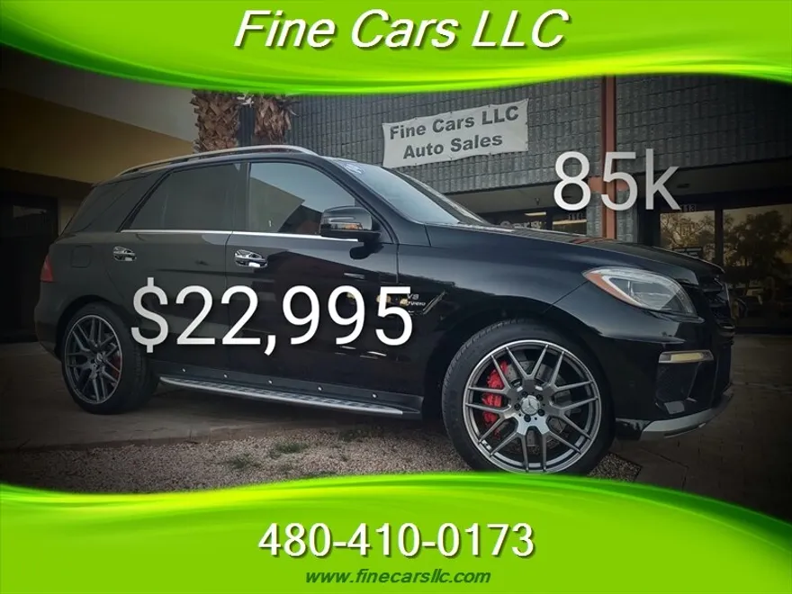 2014 Mercedes Benz ML 63 AMG photo 1