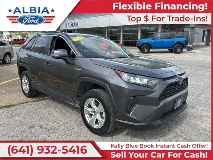 2021 Toyota RAV4 Hybrid LE photo 1
