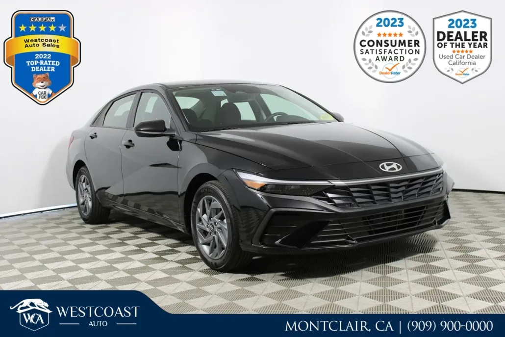 2025 Hyundai Elantra Hybrid Blue photo 1