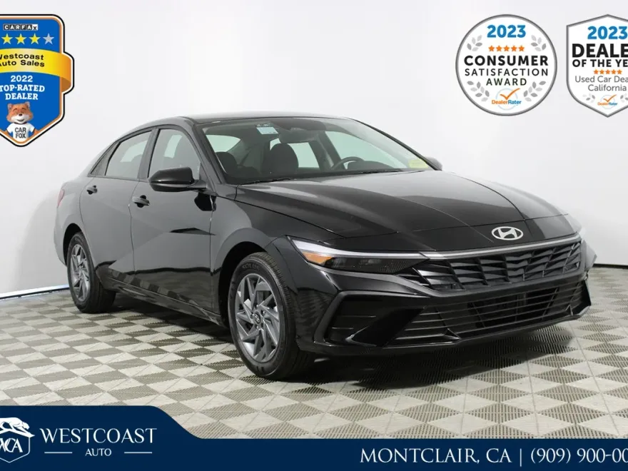 2025 Hyundai Elantra Hybrid Blue photo 1