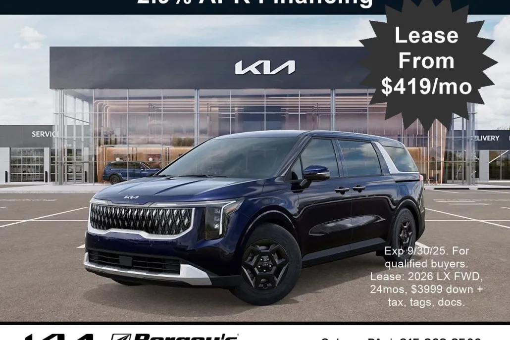 2026 Kia Carnival LXS photo 1