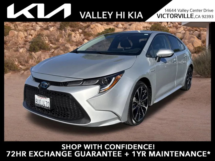 2021 Toyota Corolla Hybrid LE photo 1