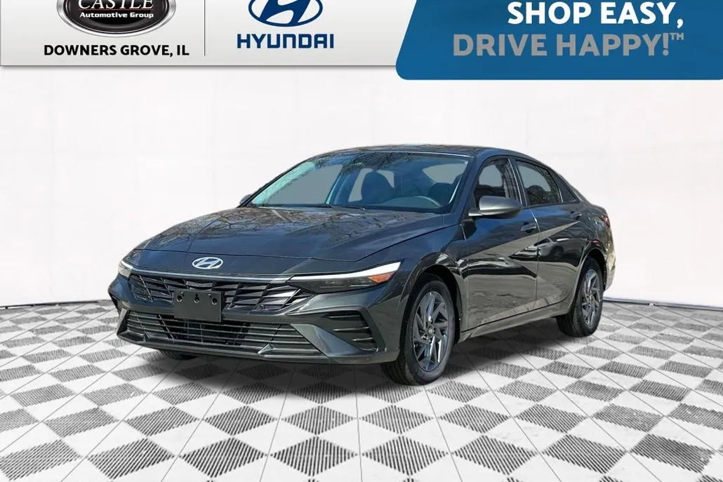 2025 Hyundai Elantra Hybrid Blue photo 1