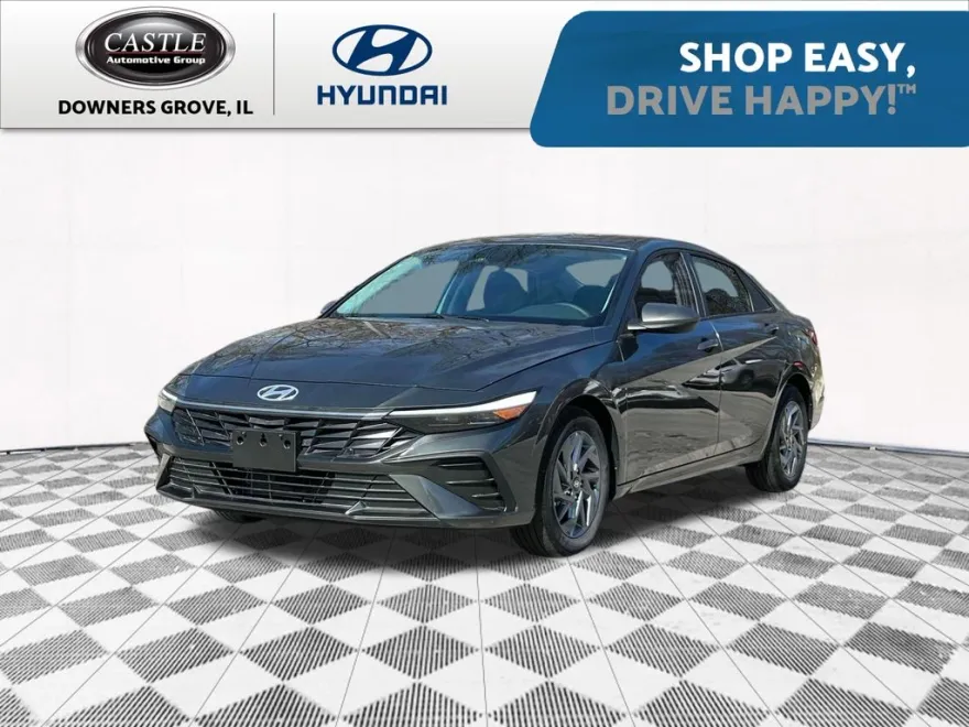 2025 Hyundai Elantra Hybrid Blue photo 1