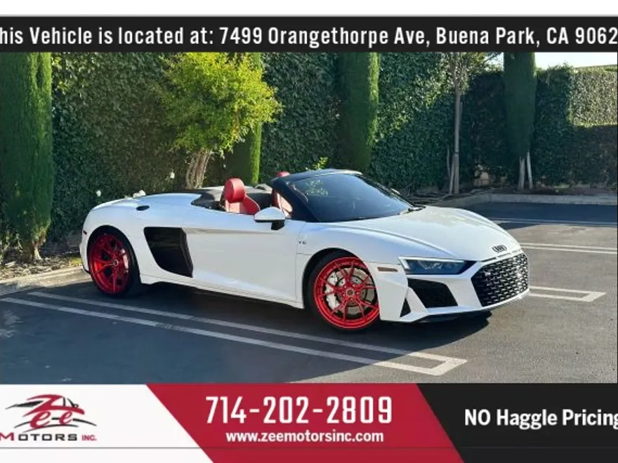 2020 Audi R8 V10 Spyder photo 1