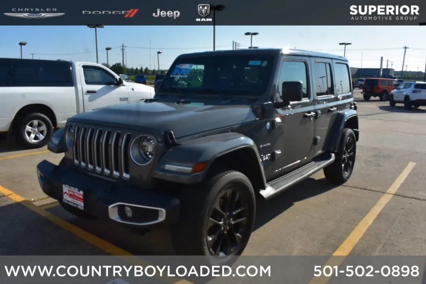 2021 Jeep Wrangler 4xe Unlimited Sahara photo 1