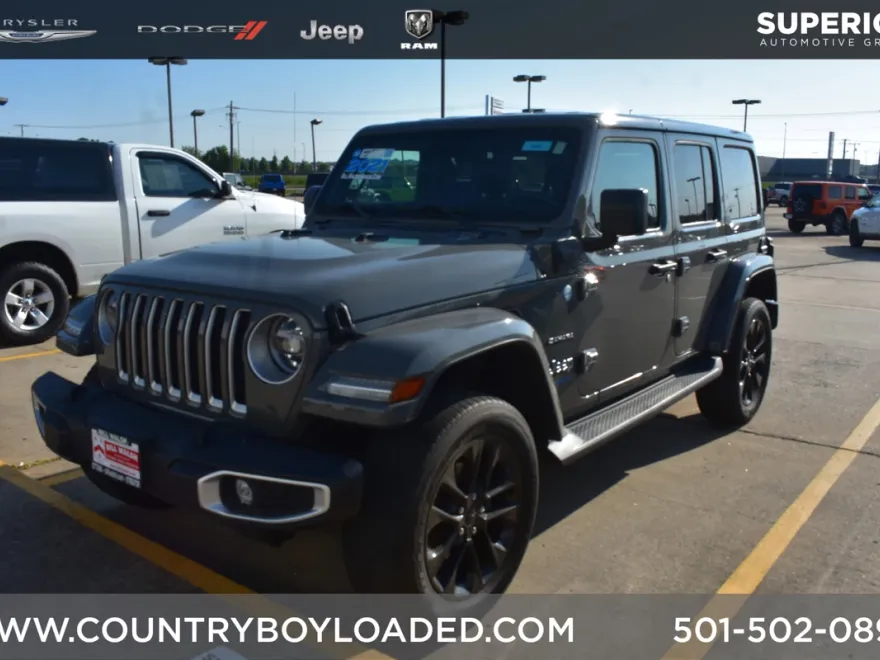 2021 Jeep Wrangler 4xe Unlimited Sahara photo 1