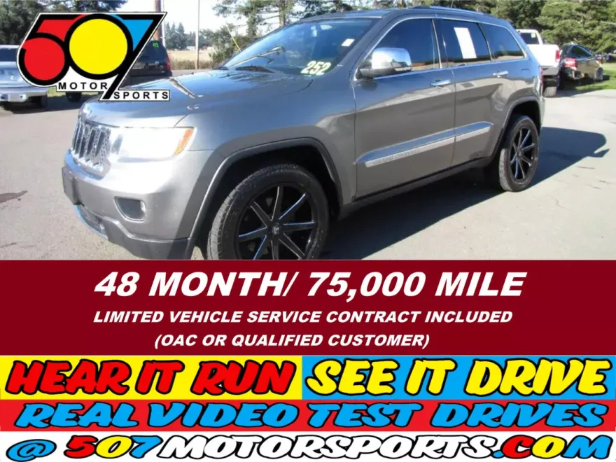 2013 Jeep Grand Cherokee Overland photo 1