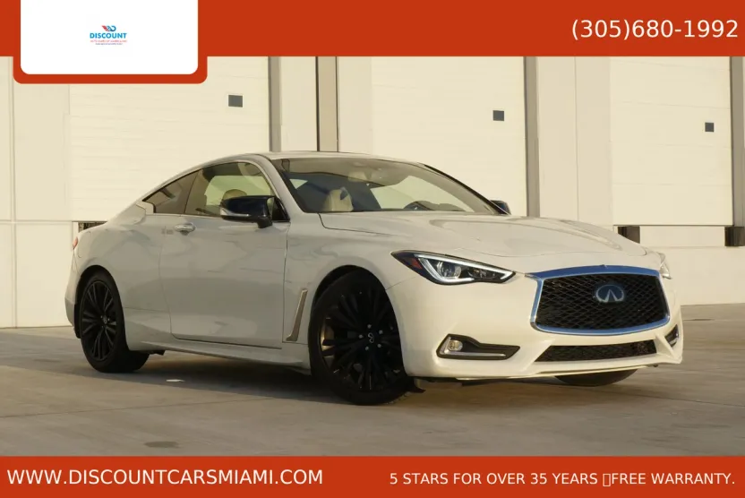 2019 Infiniti Q60 3.0t Luxe Coupe photo 1