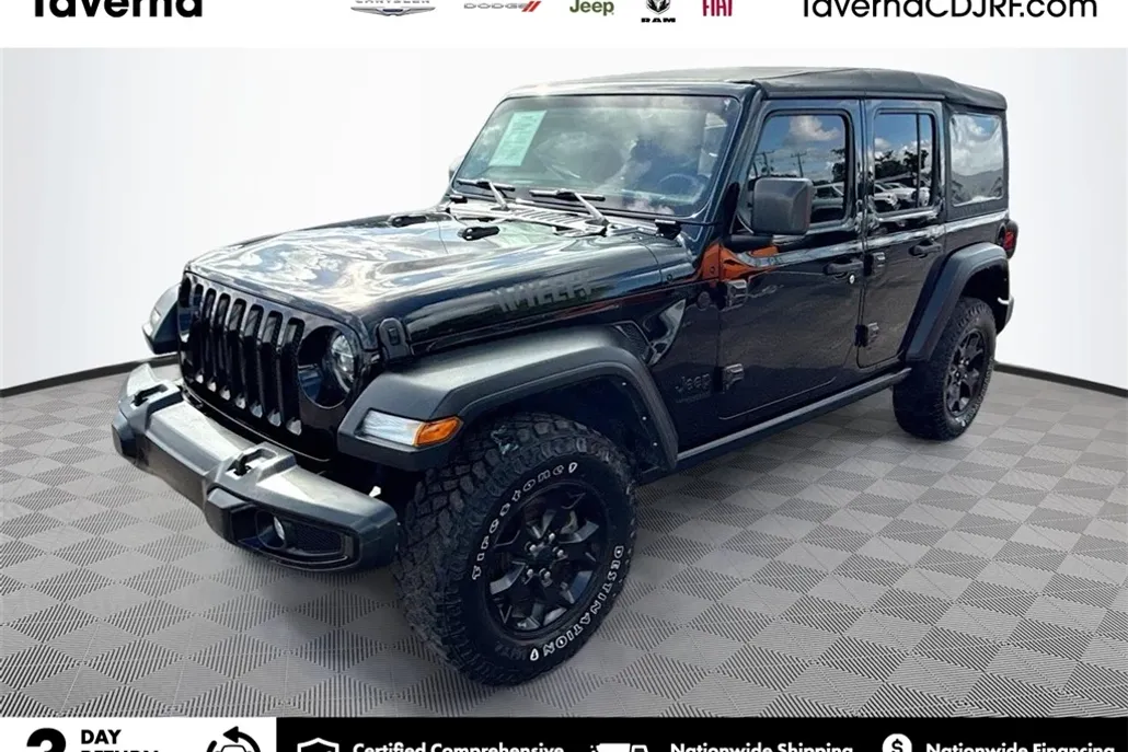 2022 Jeep Wrangler Unlimited Willys photo 1