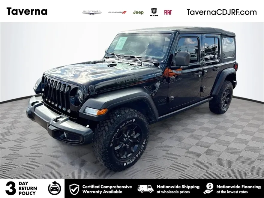 2022 Jeep Wrangler Unlimited Willys photo 1