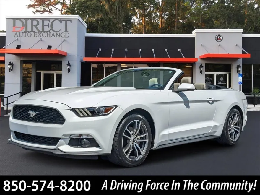 2017 Ford Mustang EcoBoost Premium Convertible photo 1