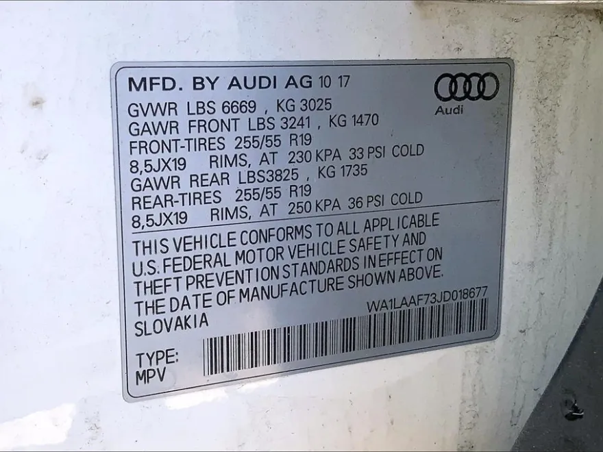 2018 Audi Q7 3.0T Premium Plus photo 30