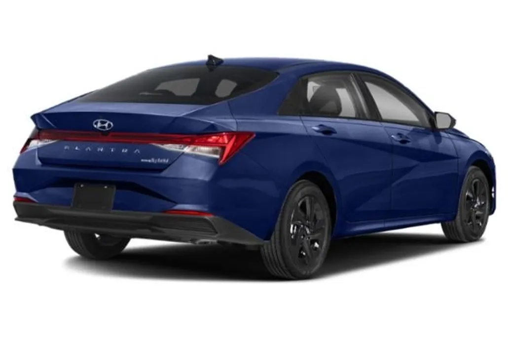 2023 Hyundai Elantra Hybrid Blue photo 1
