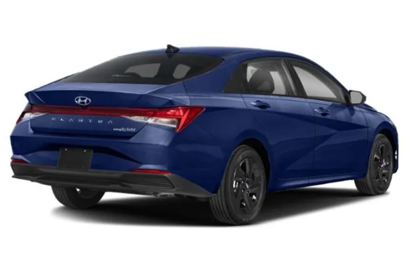 2023 Hyundai Elantra Hybrid Blue photo 1