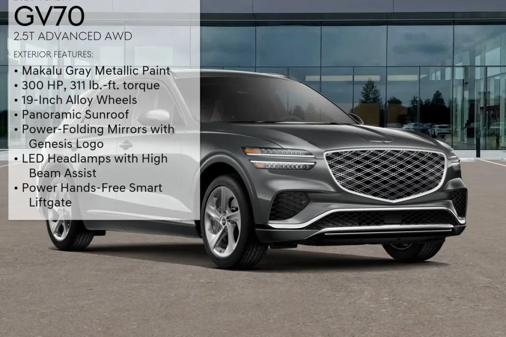 2026 Genesis GV70 2.5T Advanced photo 1