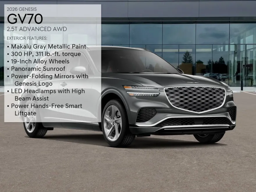 2026 Genesis GV70 2.5T Advanced photo 1