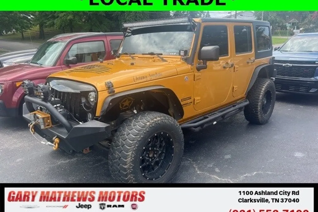 2014 Jeep Wrangler Unlimited Sport photo 1