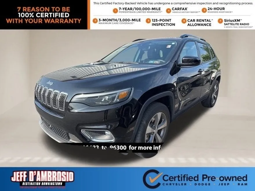 2022 Jeep Cherokee Limited photo 1
