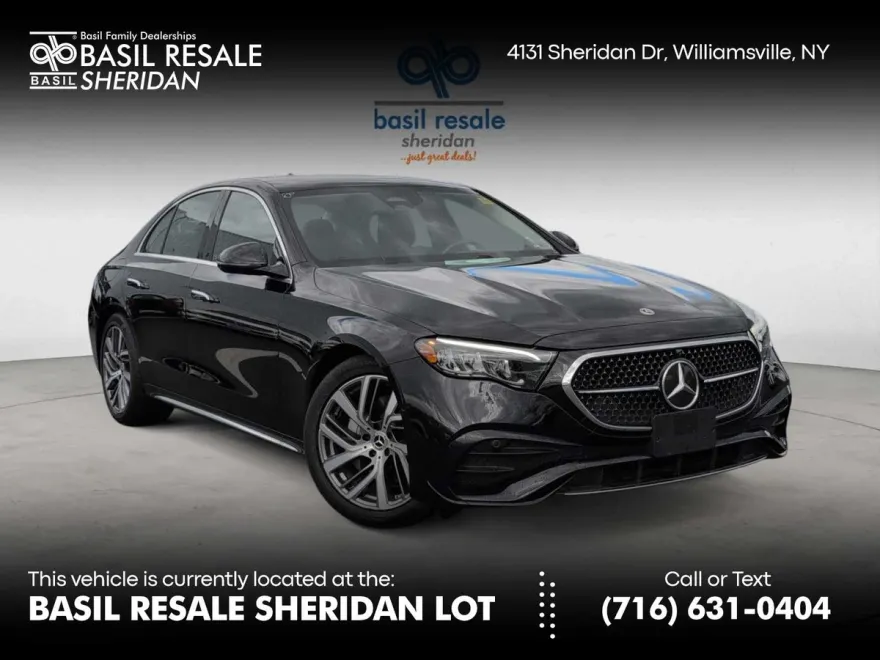 2025 Mercedes Benz E 350 4MATIC Sedan photo 1