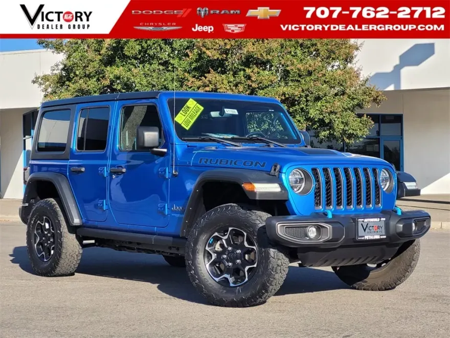 2022 Jeep Wrangler 4xe Unlimited Rubicon High Tide photo 1