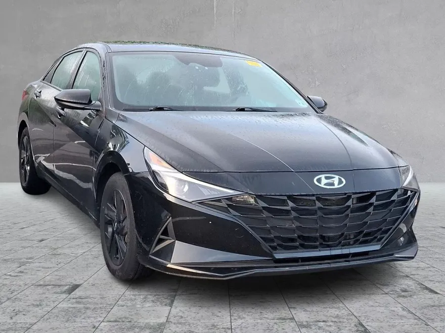 2023 Hyundai Elantra Hybrid Blue photo 1