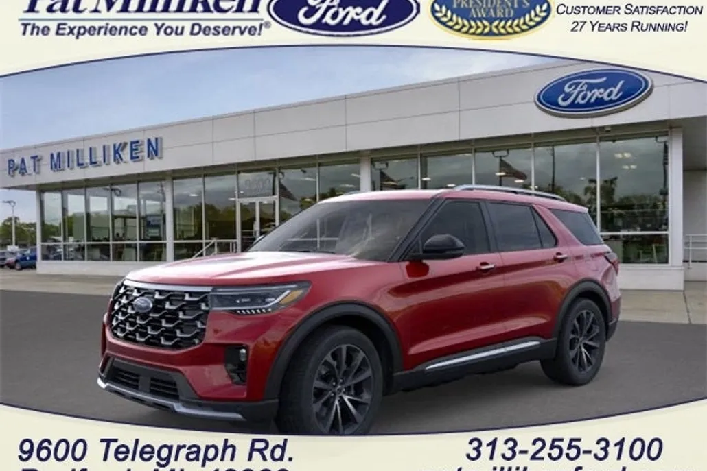 2025 Ford Explorer Platinum photo 1