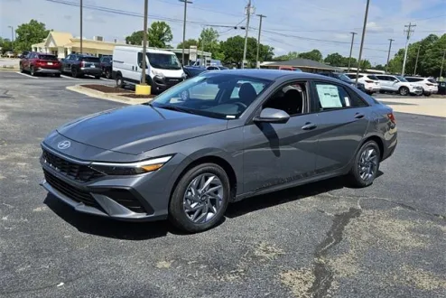 2025 Hyundai Elantra Hybrid Blue photo 3