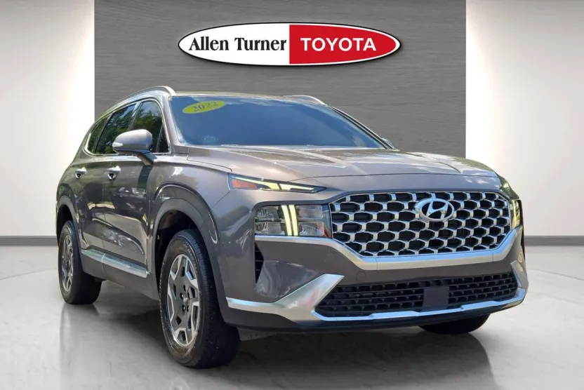 2022 Hyundai Santa Fe Blue photo 1