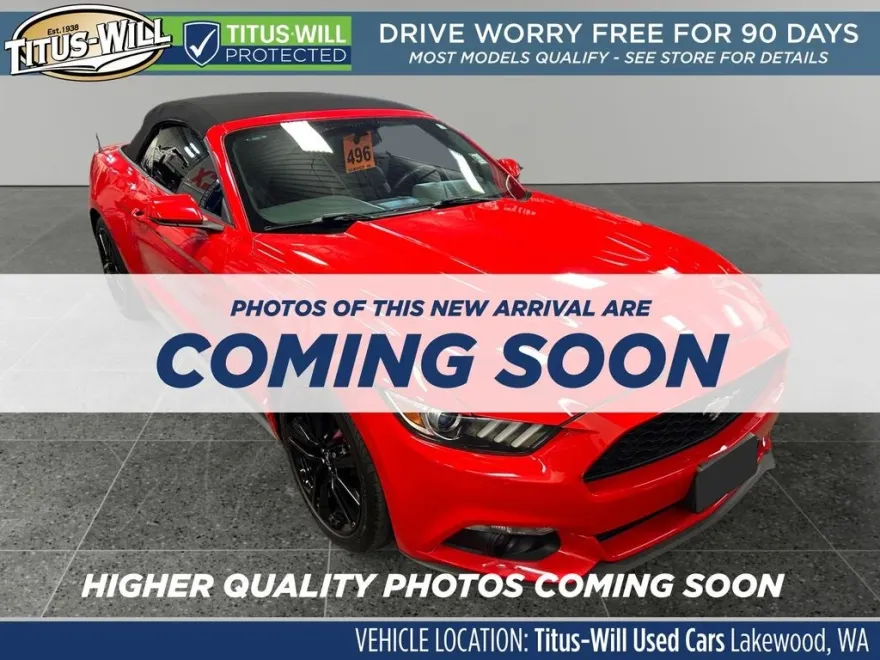 2016 Ford Mustang EcoBoost Premium photo 1