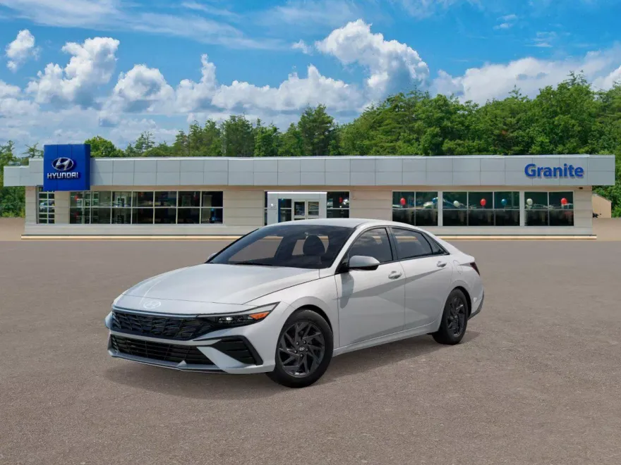 2025 Hyundai Elantra Hybrid Blue photo 1