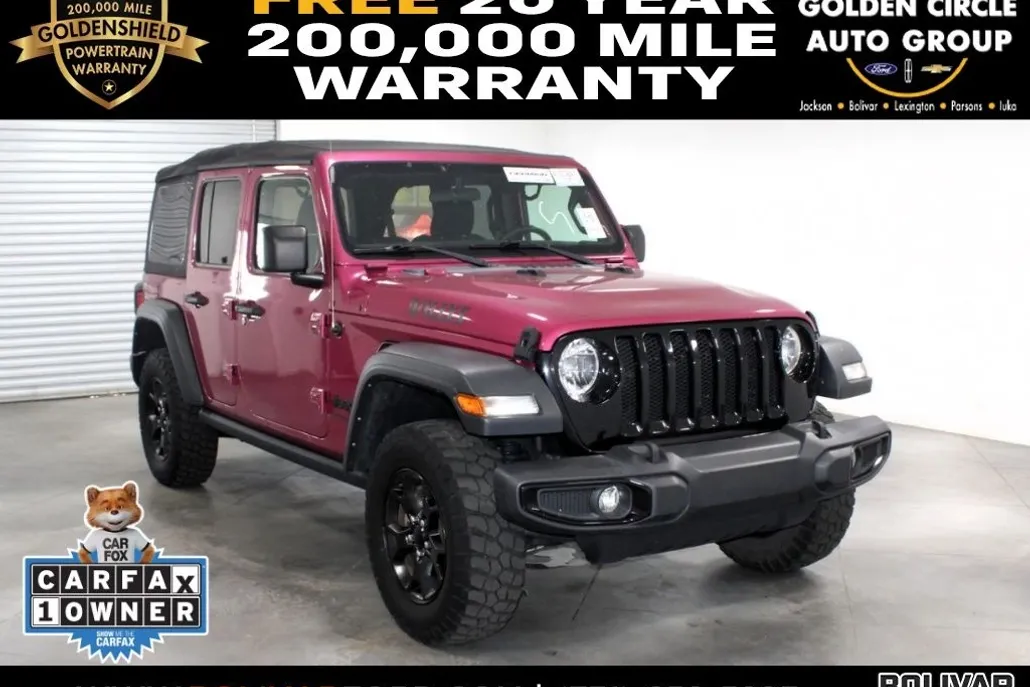 2021 Jeep Wrangler Unlimited Willys photo 1