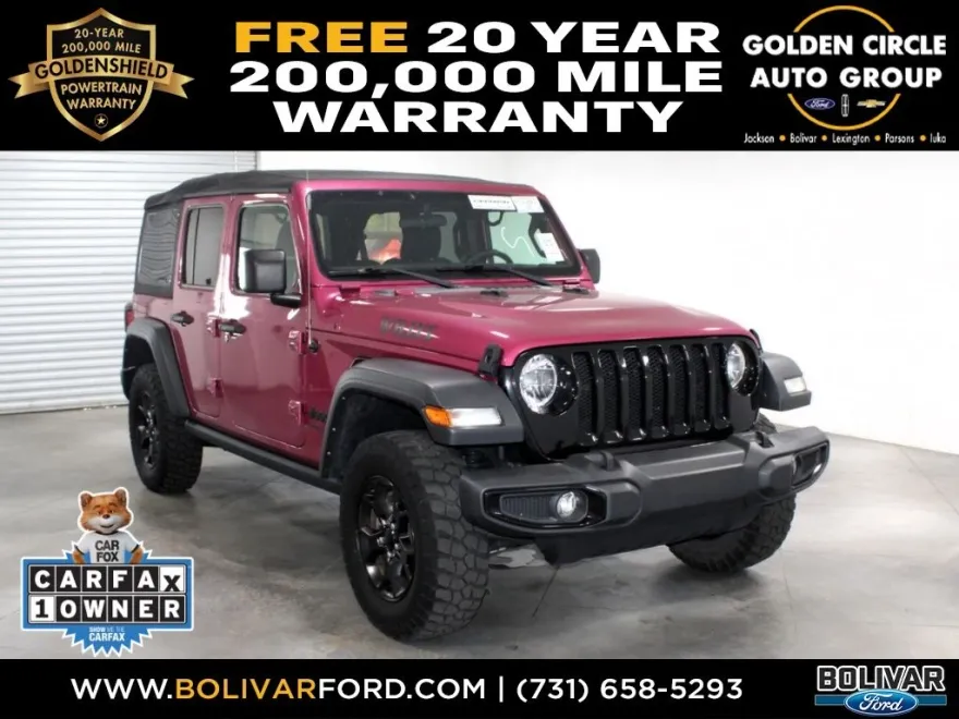 2021 Jeep Wrangler Unlimited Willys photo 1