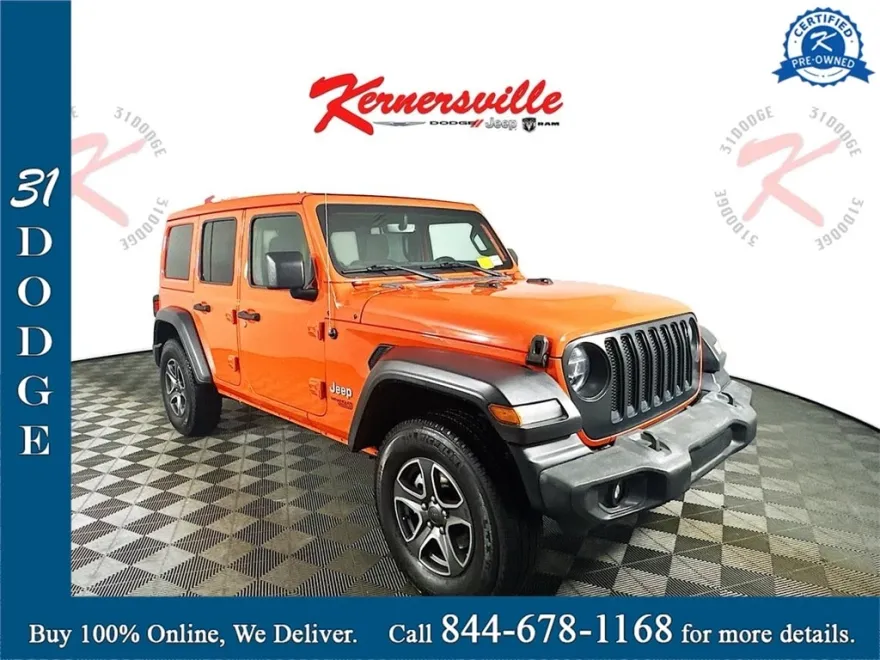 2020 Jeep Wrangler Unlimited Sport S photo 1