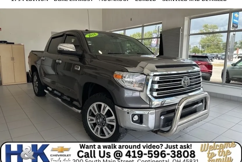 2018 Toyota Tundra 1794 Edition photo 1