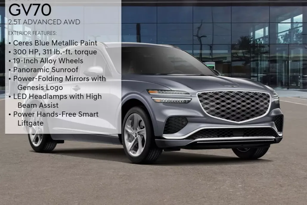 2026 Genesis GV70 2.5T Advanced photo 1