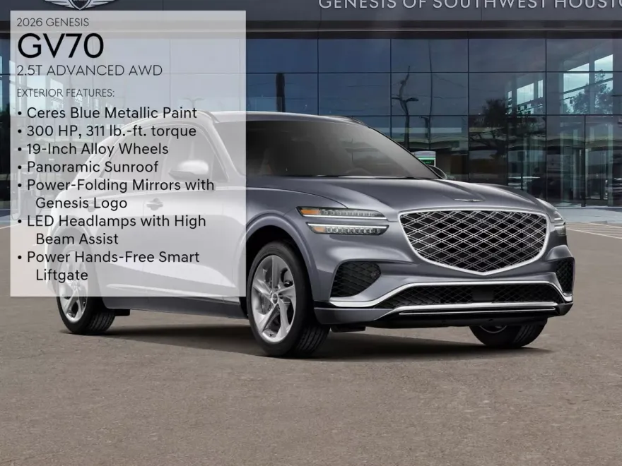 2026 Genesis GV70 2.5T Advanced photo 1