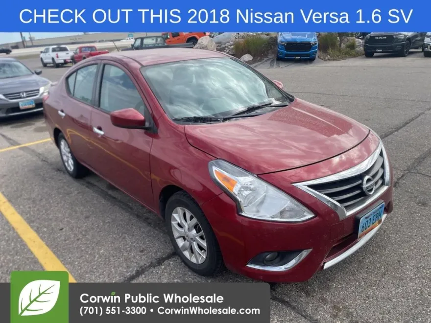 2018 Nissan Versa 1.6 SV photo 1