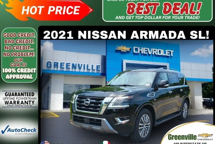 2021 Nissan Armada SL photo 1