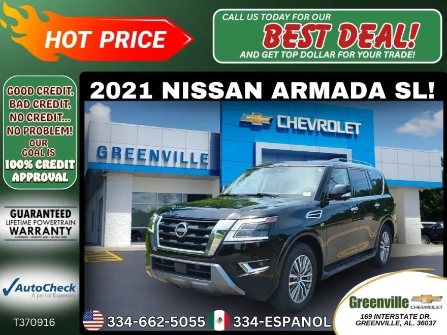 2021 Nissan Armada SL photo 1