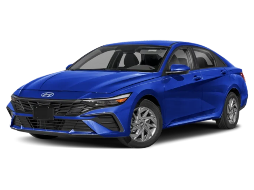 2025 Hyundai Elantra Hybrid Blue photo 1